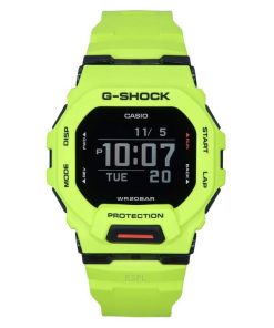 カシオ G-Shock G-Squad デジタル スマートフォンリンク イエロー 樹脂ストラップ クォーツ GBD-200-9 200M メンズ腕時計