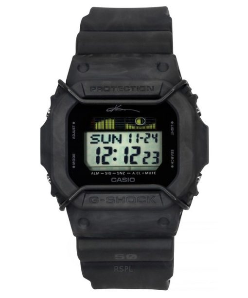 カシオ G-Shock デジタル インターナショナル プロサーファー 五十嵐カノアの 3 番目のシグネチャー クォーツ GLX-5600KB-1 200M メンズ腕時計