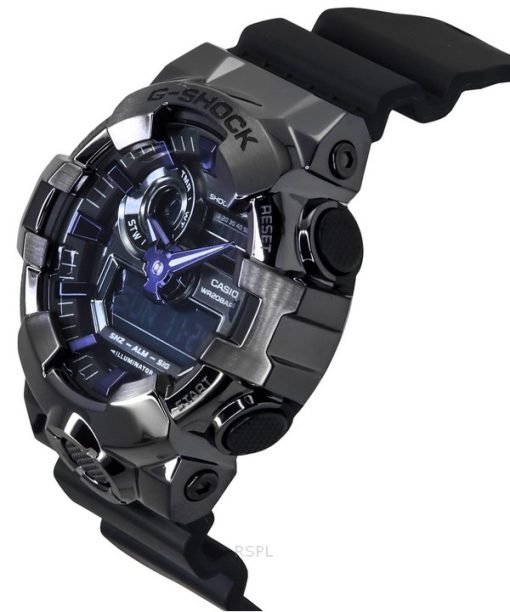 カシオ G-Shock G-Steel アナログ デジタル 樹脂ストラップ グレー ダイヤル クォーツ GM-700P-6A 200M メンズ腕時計