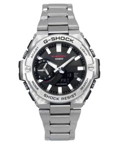 カシオ G-Shock G-Steel アナログ デジタル スマートフォンリンク ブラック ダイヤル ソーラー GST-B500D-1A 200M メンズ腕時計