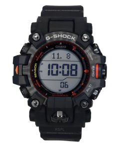 カシオ G-Shock マスターオブGランド マッドマン デジタル バイオベース樹脂ストラップ ソーラー GW-9500MEC-1 200M メンズ腕時計