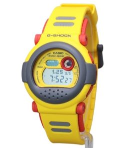 カシオ G-Shock デジタル スマートフォンリンク イエロー 樹脂ストラップ クォーツ G-B001MVE-9 200M メンズ腕時計 予備ストラップ付き