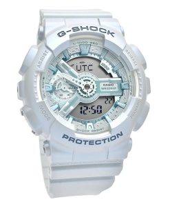 カシオ G-Shock アナログ デジタル バイオベース樹脂ストラップ ブルー ダイヤル クォーツ GMA-S110ST-2A 200M レディース腕時計