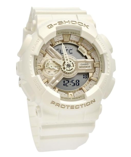 カシオ G-Shock アナログ デジタル バイオベース樹脂 シングルトーン ダイヤル クォーツ GMA-S110ST-7A 200M レディース腕時計