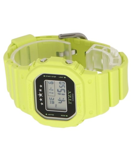 カシオ G-Shock ITZY コラボレーション デジタル グリーン バイオベース樹脂ストラップ クォーツ GMD-S5610IT-3 200M レディース腕時計