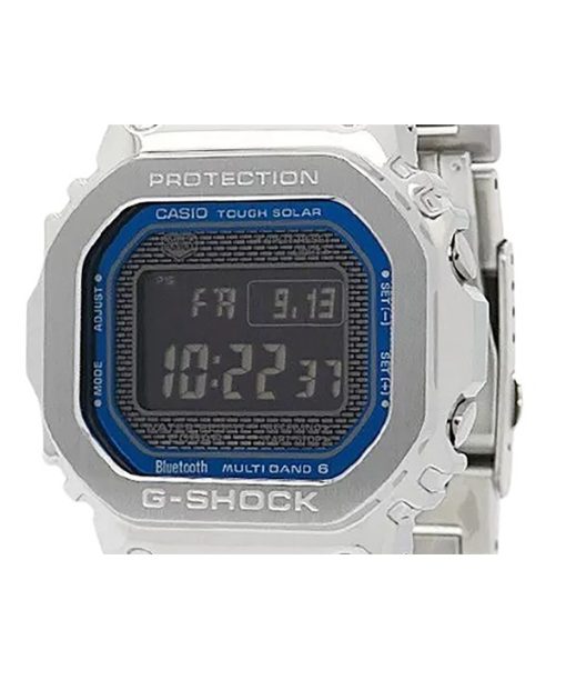 カシオ G-Shock フルメタル デジタル スマートフォンリンク ステンレススチール タフソーラー GMW-B5000D-2 200M メンズ腕時計