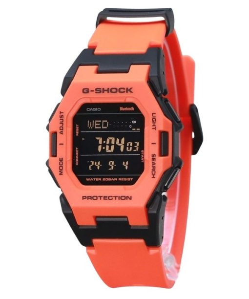 カシオ G-Shock デジタル スマートフォンリンク バイオベース オレンジ 樹脂ストラップ クォーツ GD-B500FL-4 200M メンズ腕時計