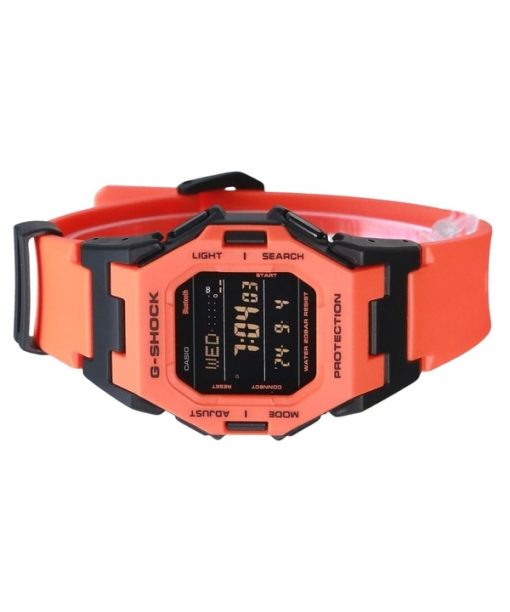 カシオ G-Shock デジタル スマートフォンリンク バイオベース オレンジ 樹脂ストラップ クォーツ GD-B500FL-4 200M メンズ腕時計