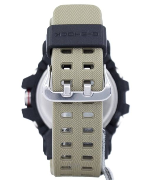 再生カシオ G-Shock マッドマスター アナログ デジタル ツインセンサー 樹脂ストラップ ブラック ダイヤル クォーツ GG-1000-1A5 200M メンズ腕時計