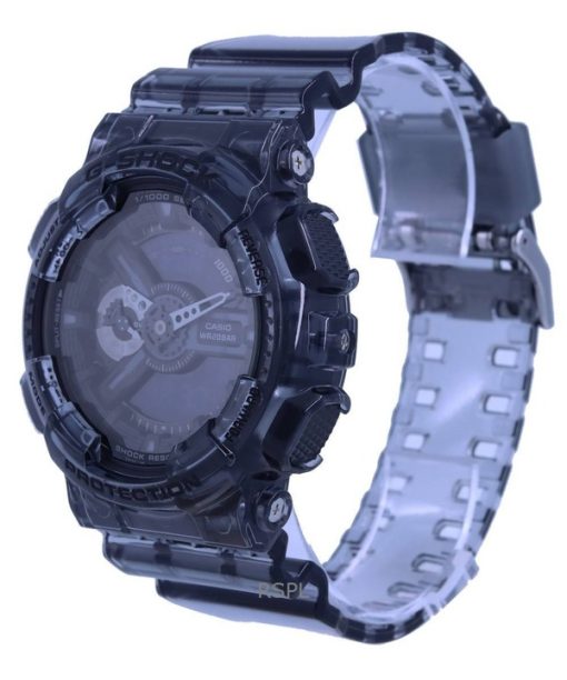 再生カシオ G-Shock アナログ デジタル 樹脂ストラップ ブラック ダイヤル クォーツ GA-110SKE-8A 200M メンズ腕時計