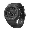 再生カシオ G-Shock アナログ デジタル 樹脂ストラップ ブラック ダイヤル クォーツ GA-2100-1A1 200M メンズ腕時計